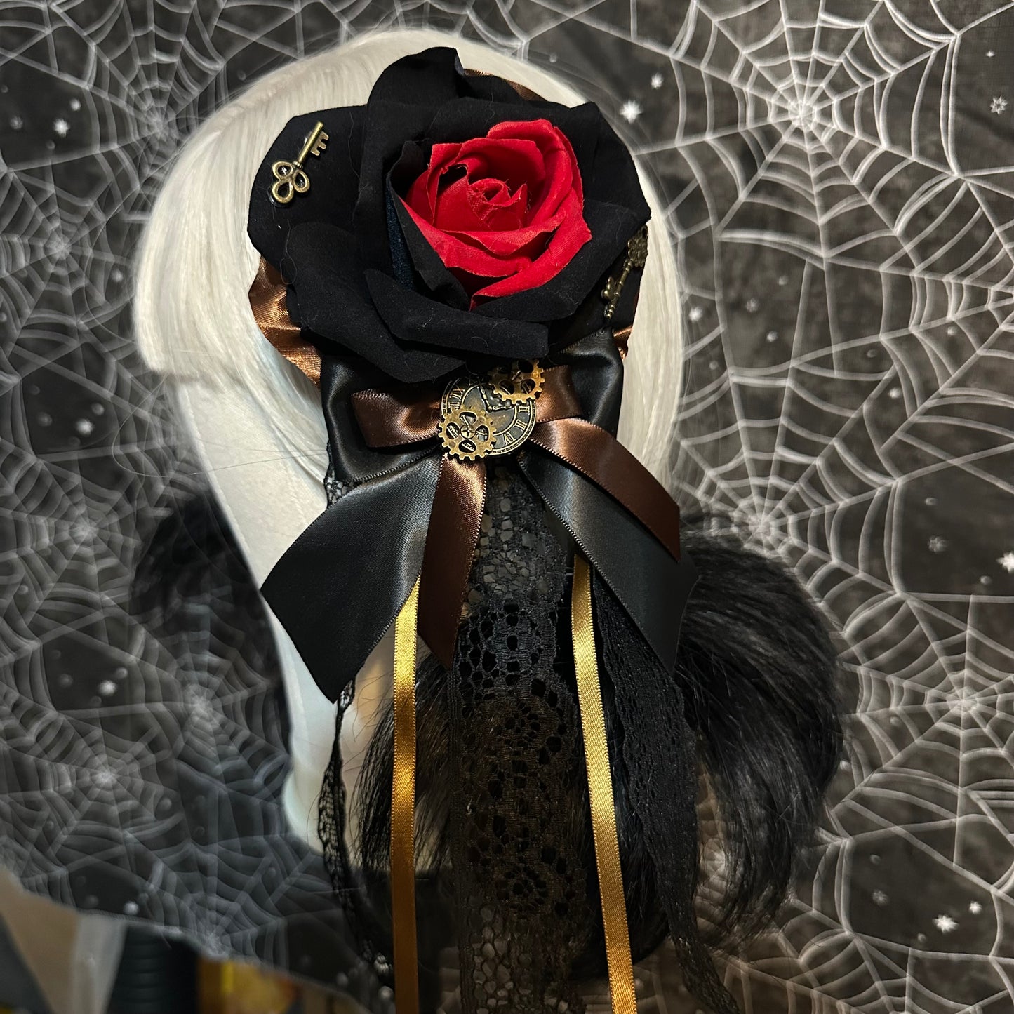 Gothic Rose Clips