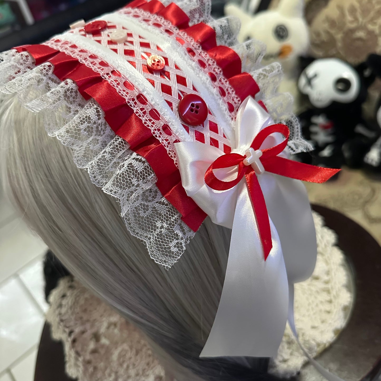 Handmade Lolita Headdress ⋆˚ 𝜗𝜚˚⋆