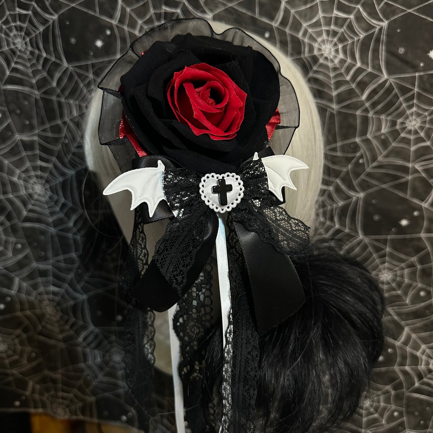 Gothic Rose Clips