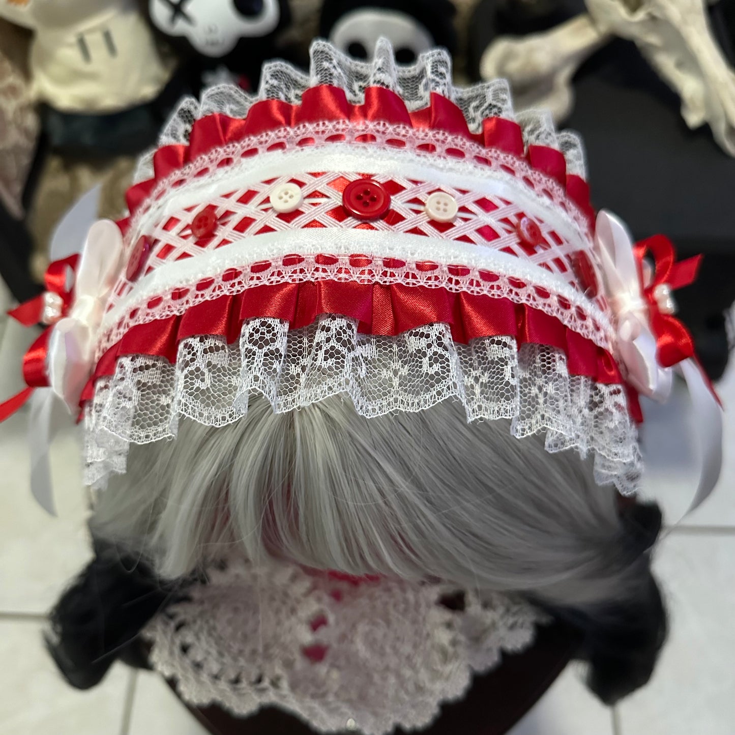 Handmade Lolita Headdress ⋆˚ 𝜗𝜚˚⋆