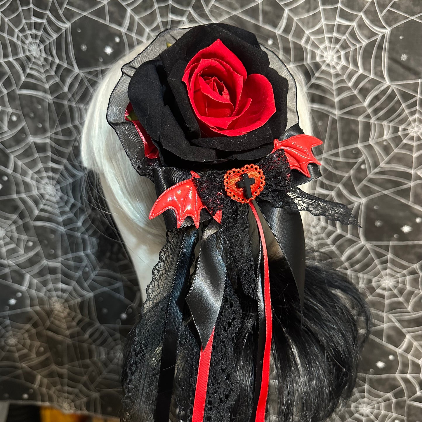 Gothic Rose Clips